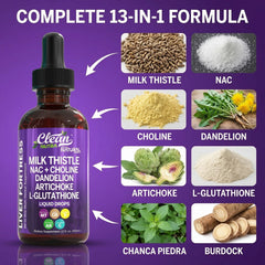 Clean Nutraceuticals dandelion root extract bottle for natural detox