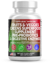 Clean Nutraceuticals Reds & Greens bottle for easy daily nutrition and balanced intake