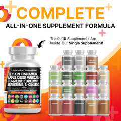 Clean Nutraceuticals Gluco Defend capsules close-up highlighting berberine and cinnamon