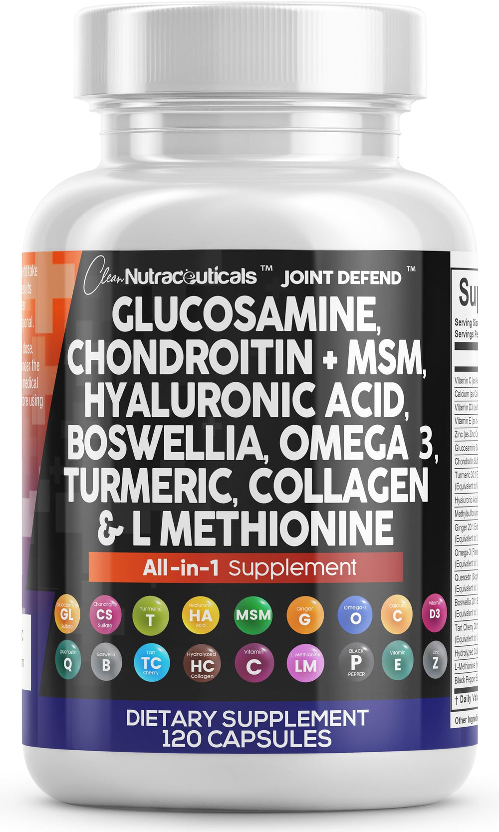 Clean Nutraceuticals Joint Defend capsule close-up showing daily joint support