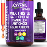 Clean Nutraceuticals liver detox bottle for daily liver support