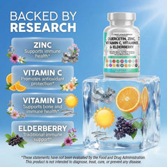 Clean Nutraceuticals Q Defend front label – comprehensive immune support blend.