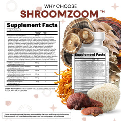 Clean Nutraceuticals reishi mushroom capsules pack close-up for holistic wellness.