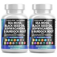 Clean Nutraceuticals sea moss bottle highlighting daily wellness potential