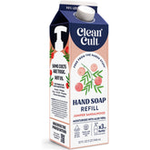 Cleancult liquid hand soap refill in juniper sandalwood for eco-friendly hand washing