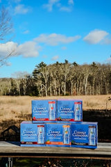 Clearly Canadian Wild Cherry can side view ideal for on-the-go hydration
