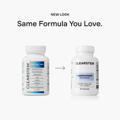 CLEARSTEM MindBodySkin capsules closeup for daily hormonal skin support