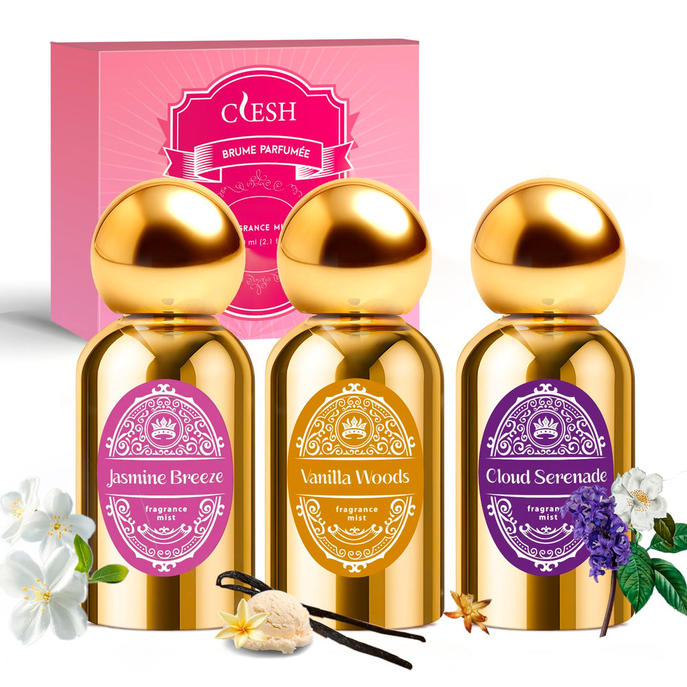 CLESH Vanilla Woods bottle—comforting aroma for daily wear and subtle presence.