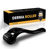 CLETINA 540 titanium derma roller head close-up for at-home skincare routine