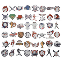 Cleverplay baseball stickers on party table decor add charm.