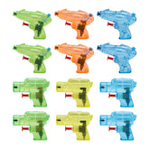 CLEVERZONE 12-pack water guns for kids, perfect for outdoor play