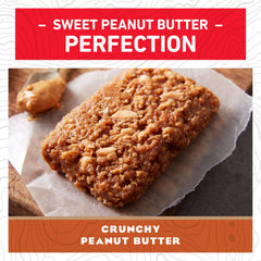 CLIF Bar Crunchy Peanut Butter non-GMO label signals clean ingredients.