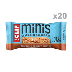 CLIF Bar Minis packaging appears ready for a quick snack break.
