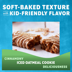 Organic certification label on Clif Kid Zbar Iced Oatmeal Cookie