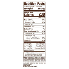 Creamy peanut butter filling in CLIF Nut Butter Bar, tasty plant-based snack.
