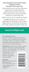 CLn gel formula closeup highlighting soothing hydration for dry or irritated skin
