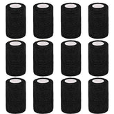 Clooflar 12-pack bandage wrap rolls for organized on-the-go support.