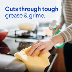 Clorox Clean-Up bathroom-mold-cleaner addressing mold on shower walls.