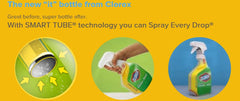 Clorox Clean-Up Bleach Spray bottle closeup with quick spray trigger