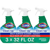 Clorox Clean-Up bottle-front for quick, versatile cleaning on many surfaces.
