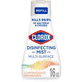 Clorox Disinfecting Mist refill bottle for multi-surface disinfection.