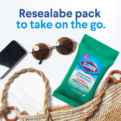 Clorox Disinfecting Wipes Fresh Scent for fast, fresh surface disinfection