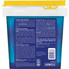 CLOROX Pool&Spa XtraBlue bottle fast-acting chlorine granules kill bacteria quickly