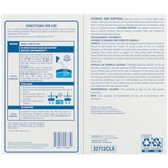 Clorox Pool&Spa Shock Clear dissolves quickly for crystal water.