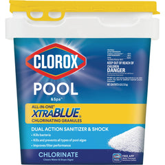 CLOROX Pool&Spa XtraBlue granules bottle dissolve quickly for fast pool sanitizing