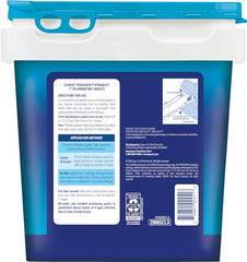Clorox Pool&Spa XtraBlue tablet dissolving in water for algae prevention.