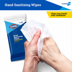 Clorox Pro hand wipes remove dirt effectively after travel or classroom activities.