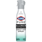 Clorox Pure Allergen Neutralizer bottle front with Clean Breeze scent for daily use.