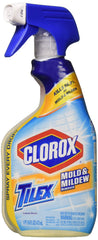 Clorox Tilex mold remover bottle for tile and grout mildew cleanup.