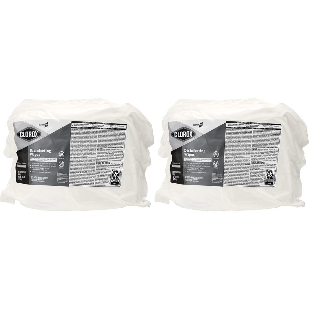 CloroxPro disinfecting wipes bucket with 700 wipes for busy spaces
