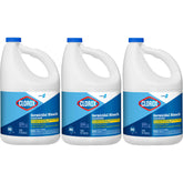CloroxPro Ultra Germicidal Bleach bottle pour for quick surface disinfection tasks.