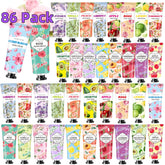 Clothes of Skin 86-pack hand cream set with varied fragrances for daily use.