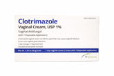 Clotrimazole Vaginal USP 1% Cream tube ready for easy, targeted application.