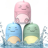 CloudMades dinosaur bottle Ocean scent for quick cleaning and bathroom freshness.