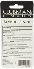 Three-pack Clubman Pinaud styptic pencils for travel kits