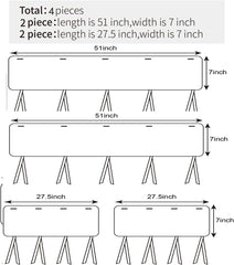 CLYCSRC short mesh liner 27.5in fits standard crib rails