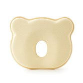 CMJ PRO baby head support cushion in a stroller providing gentle neck support for travel.