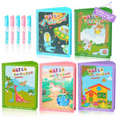 CMTOOP water coloring book animals for mess-free toddler painting and quiet play