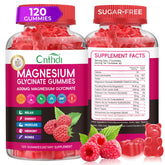 cnfhdi magnesium glycinate gummies raspberry bottle for restful nights