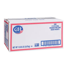 C&H Sugar Packets in a 2000-count case ready for bulk use