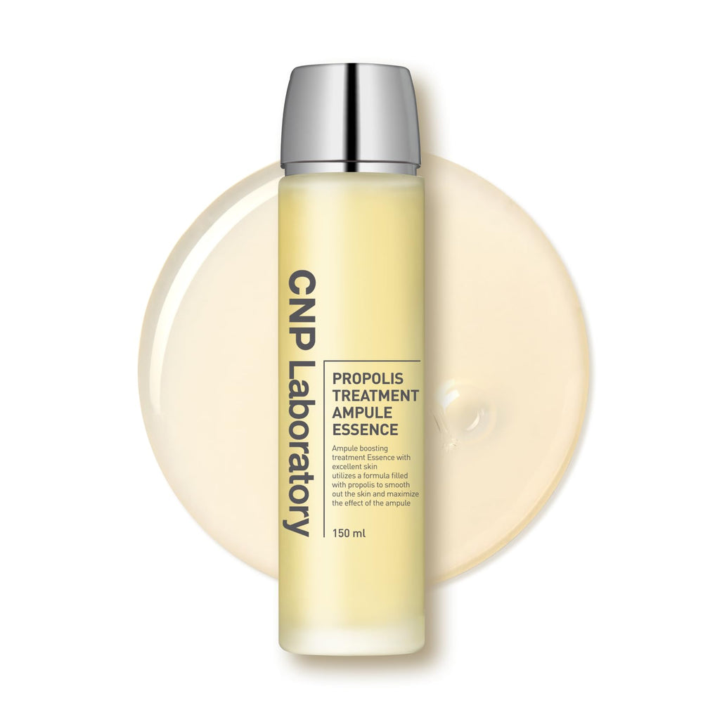 CNP Honey Glow Booster Toner bottle closeup showing hydrating formula for radiant skin