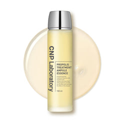 CNP Honey Glow Booster Toner bottle closeup showing hydrating formula for radiant skin