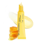CNP Propolis Jelly Lipcerin honey cake bottle delivers glossy hydration.