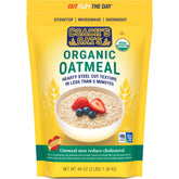 Coach's Oats organic oatmeal 3lb bag with premium oats for quick, nourishing breakfast.