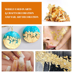 Cobakey chocolate with gold leaf adds premium shimmer and texture.