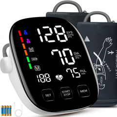 COCACIS Blood Pressure Monitor front view for quick at home checks.